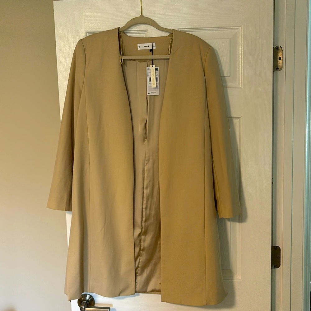 Brand, new, beautiful mango jacket! Perfect for fall or spring!